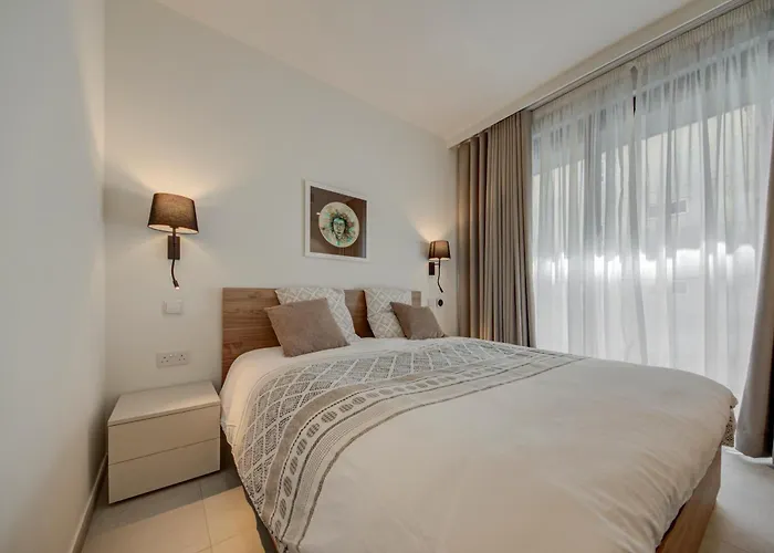 Modern 1br With Pool Access In St Julians * سانت جوليان