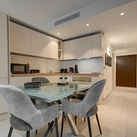 Modern 1br With Pool Access In St Julians Apartamento
